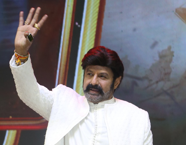 Balakrishna at Daaku Maharaaj Grand Success Celebrations